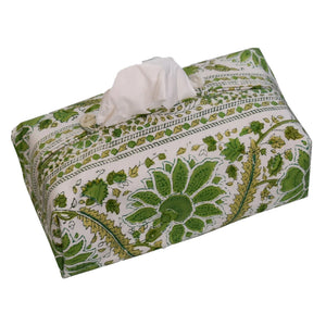 Fabric Tissue Box Cover Indian Summer at Pigott's Store