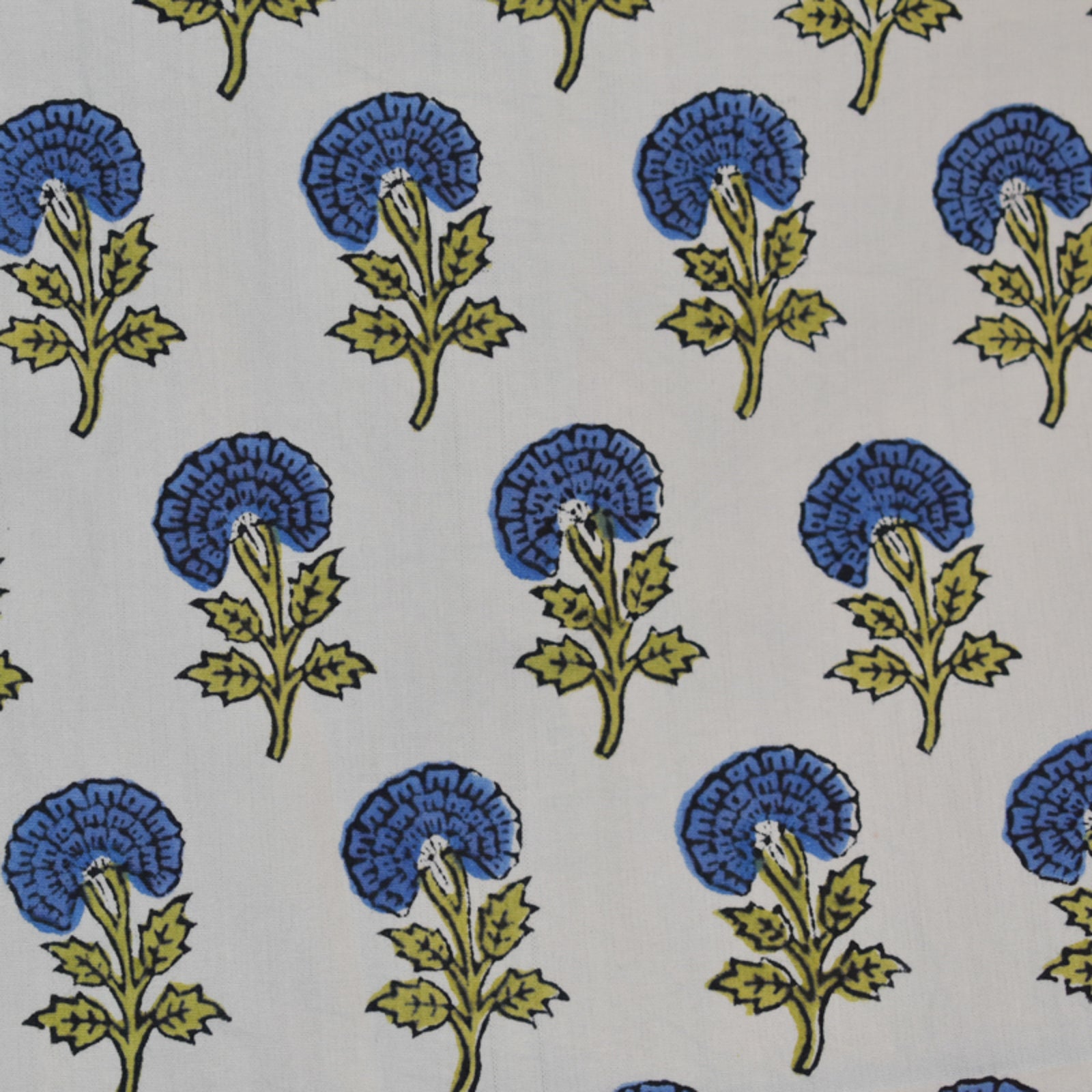 Fine Indian Hand Block Printed Cotton at Pigott's Store