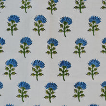 Load image into Gallery viewer, Fine Indian Hand Block Printed Cotton Fabric at Pigott&#39;s Store