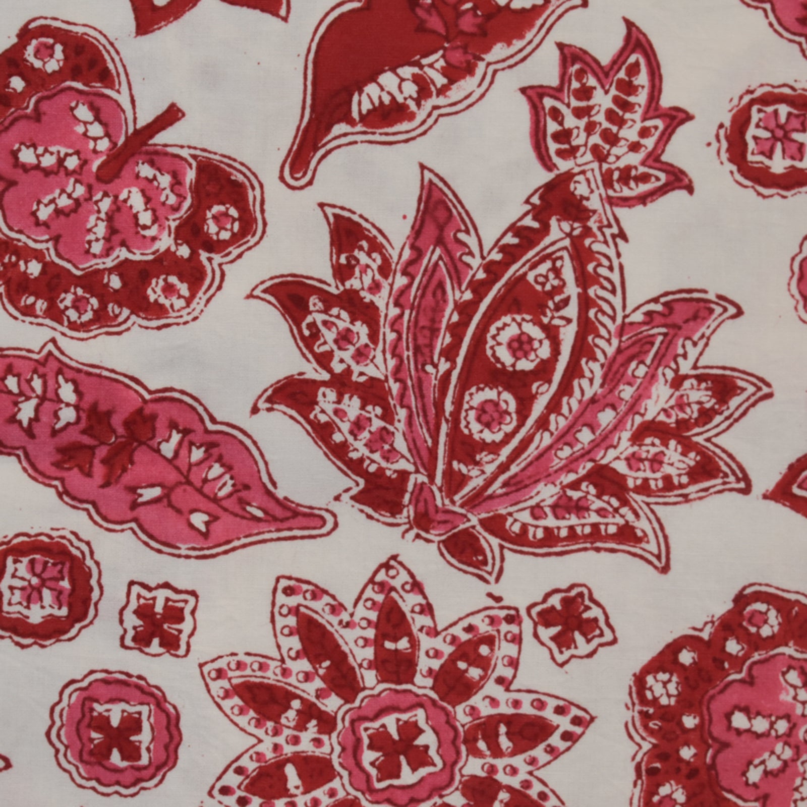 Fine Indian Hand Block Printed Cotton at Pigott's Store