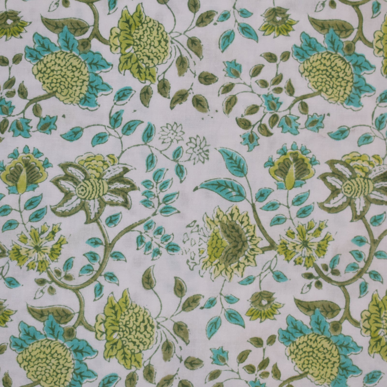 Fine Indian Hand Block Printed Cotton at Pigott's Store
