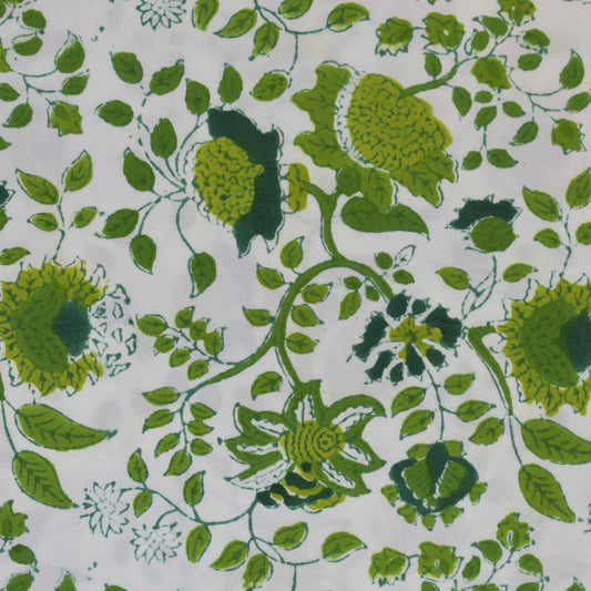 Fine Indian Hand Block Printed Cotton at Pigott's Store