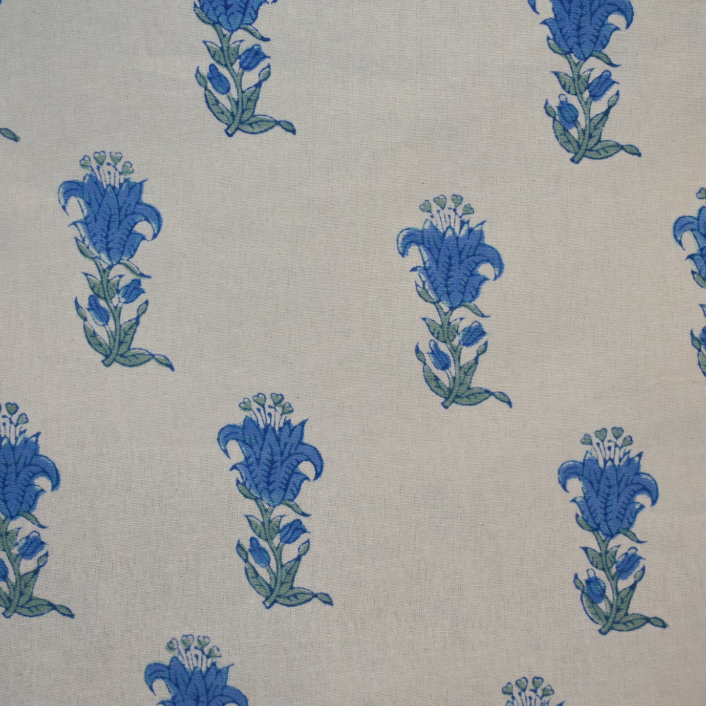 Fine Indian Hand Block Printed Cotton at Pigott's Store