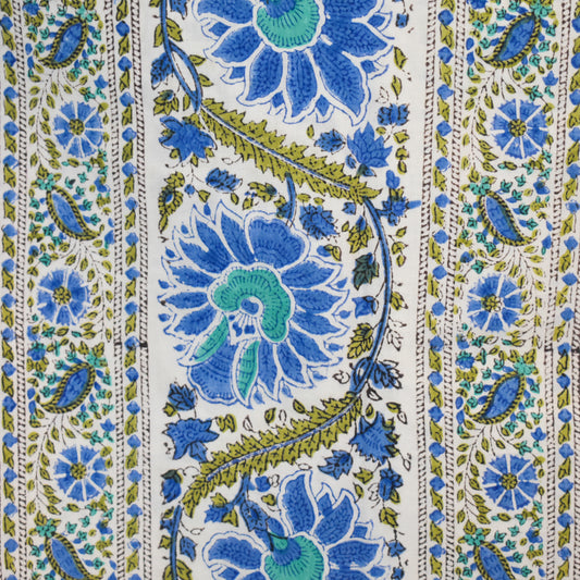 Fine Indian Hand Block Printed Cotton at Pigott's Store