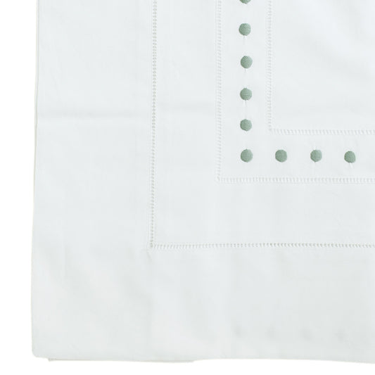 Dot Pillow Case Green at Pigott's Store
