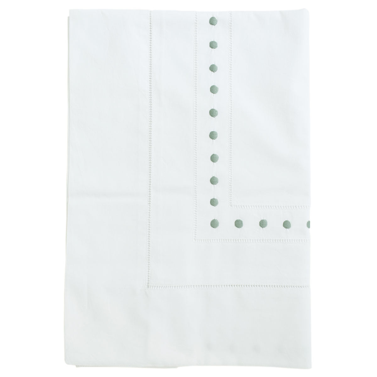 Dot Pillow Case Green at Pigott's Store