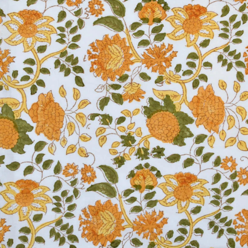 Fine Indian Hand Block Printed Cotton at Pigott's Store
