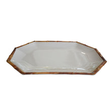 Load image into Gallery viewer, Melamine Bamboo Serving Tray at Pigott&#39;s Store
