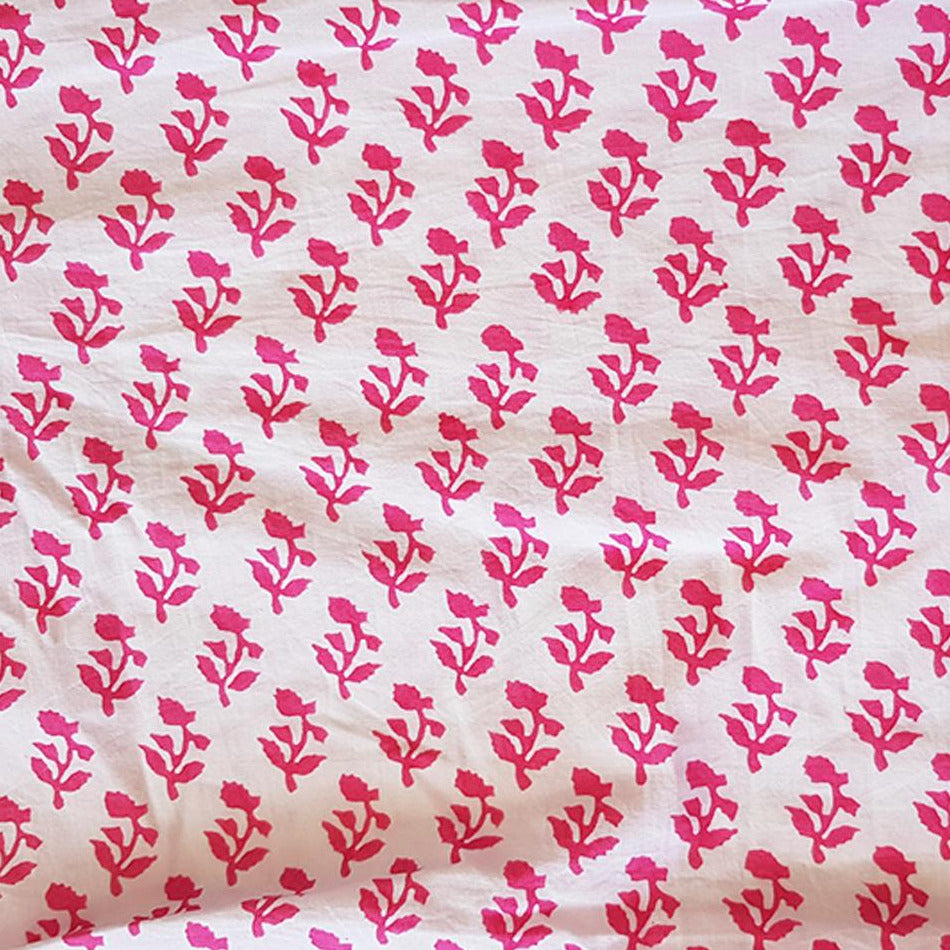 Mini Pillow Case Block Printed at Pigott's Store