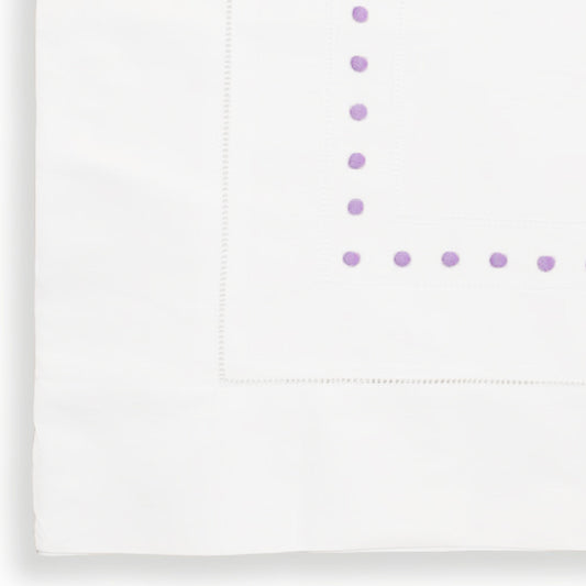 Dot Pillow Case Lilac at Pigott's Store