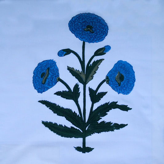 Fine Indian Hand Block Printed Cotton Fabric at Pigott's Store