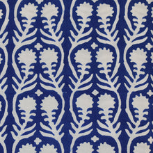 Load image into Gallery viewer, Sally Blue Fine Indian Cotton Fabric at Pigott&#39;s Store
