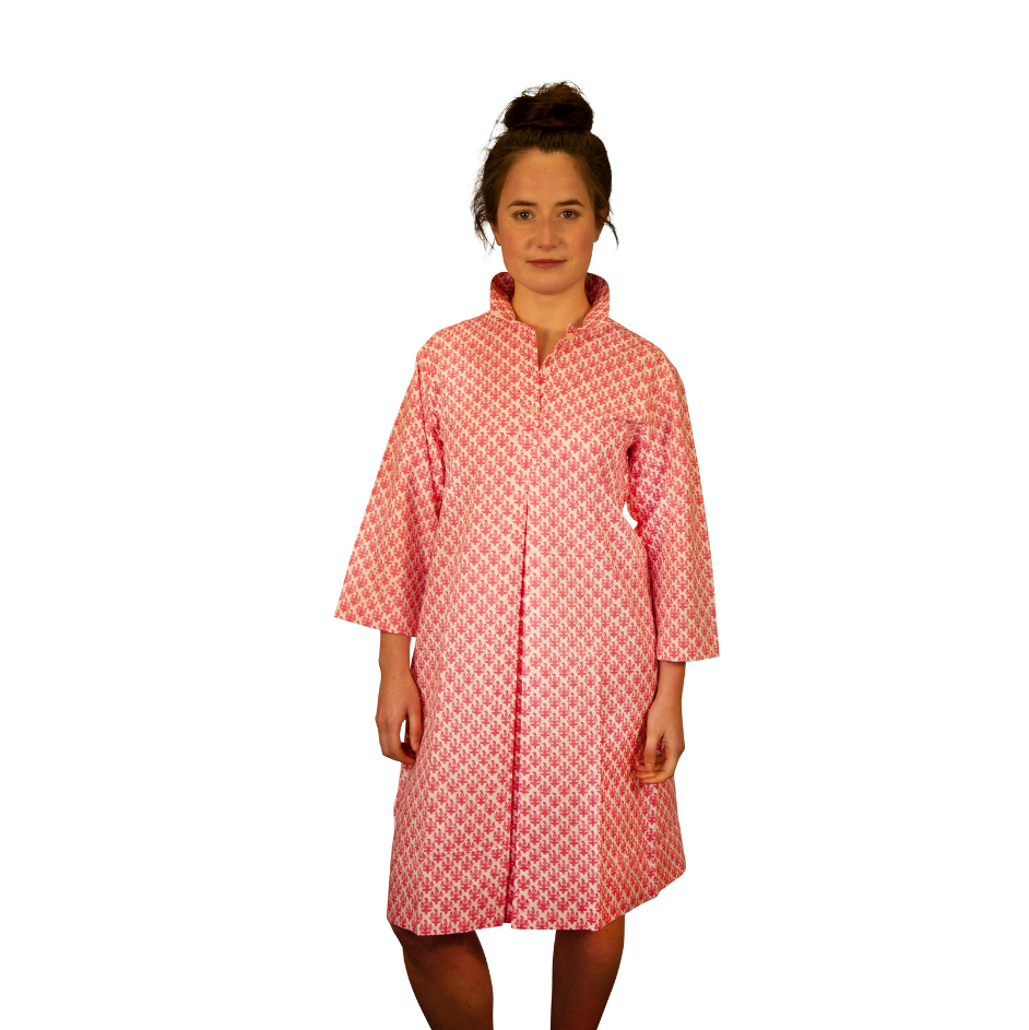 Collared Dress Reverse Fern at Pigott's Store