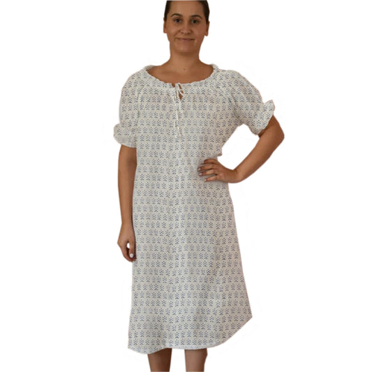 Short Sleeved Night Dress at Pigott's Store