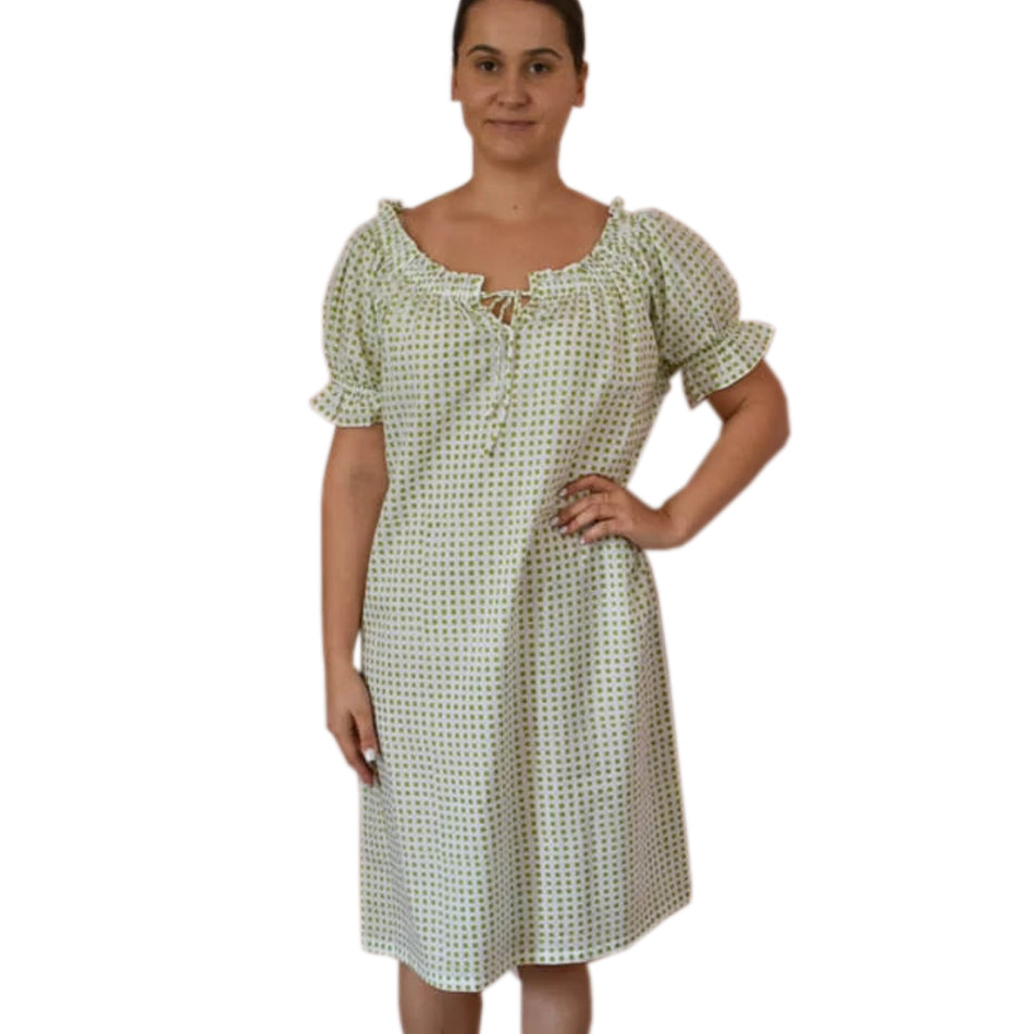 Short Sleeved Night Dress at Pigott's Store