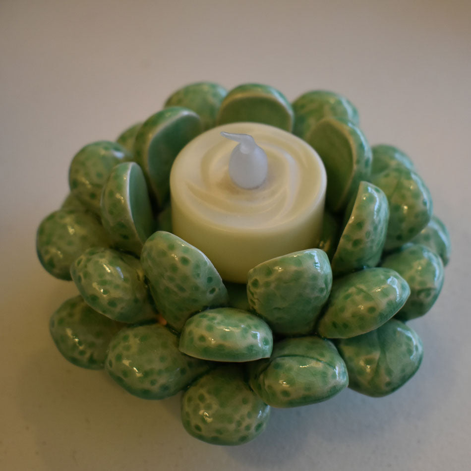 Candle Holders Succulent Votives at Pigott's Store