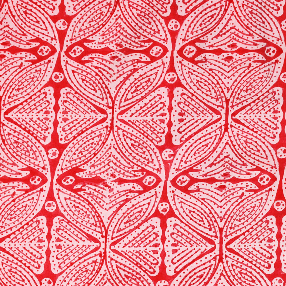 Fine Indian Hand Block Printed Cotton Fabric at Pigott's Store