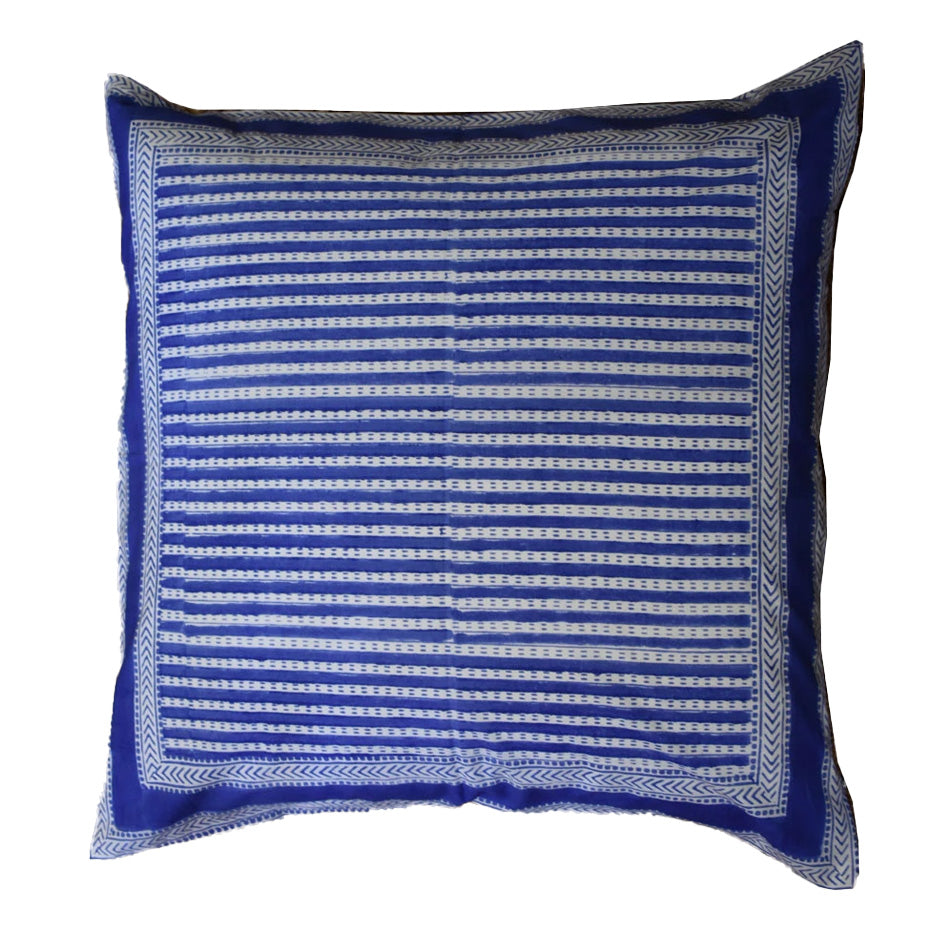 Stripe Stripe Border Cushion Cover at Pigott's Store