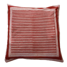 Load image into Gallery viewer, Stripe Stripe Border Cushion Cover at Pigott&#39;s Store