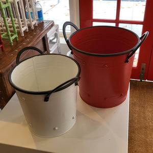 Tubs French Tall Red Basket at Pigott's Store
